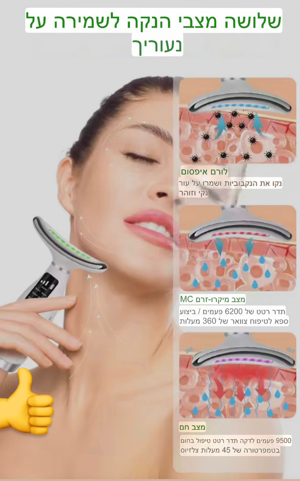 בשימוש על הצוואר